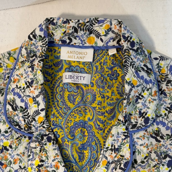 Antonio Melani London Pajama Set Womens M Floral Print Sleepwear feminine‎ print - Picture 2 of 16